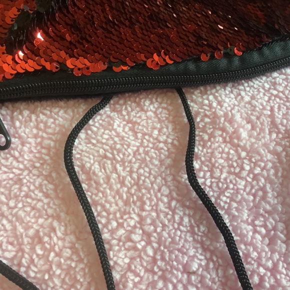 Two Way SPARKLE Tablet Sequin SLEEVE RED/BLACK 8 inch BRAND NEW - Picture 3 of 6